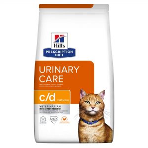 c/d Urinary Multicare Croquettes pour Chat au Poulet