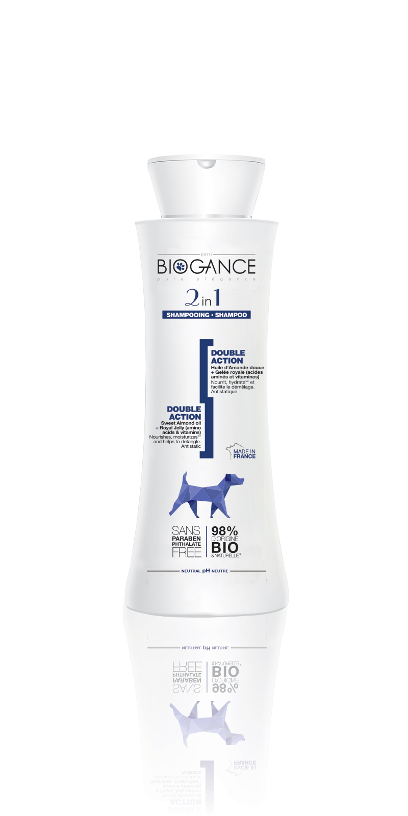 Biogance - Après-Shampooing Xtra-Volume Chats et chiens 1 L - Gamm vert