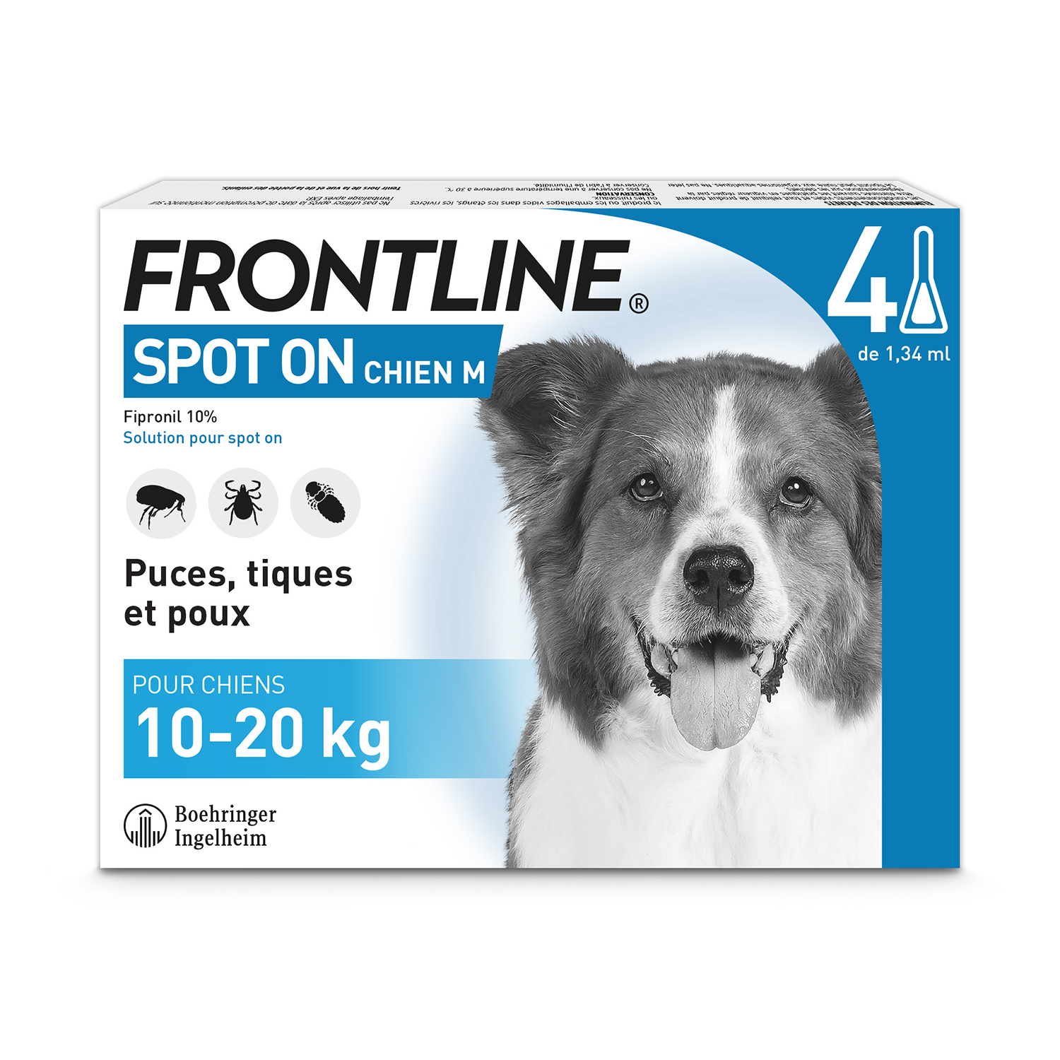 Frontline Spot-on Chien M 10-20