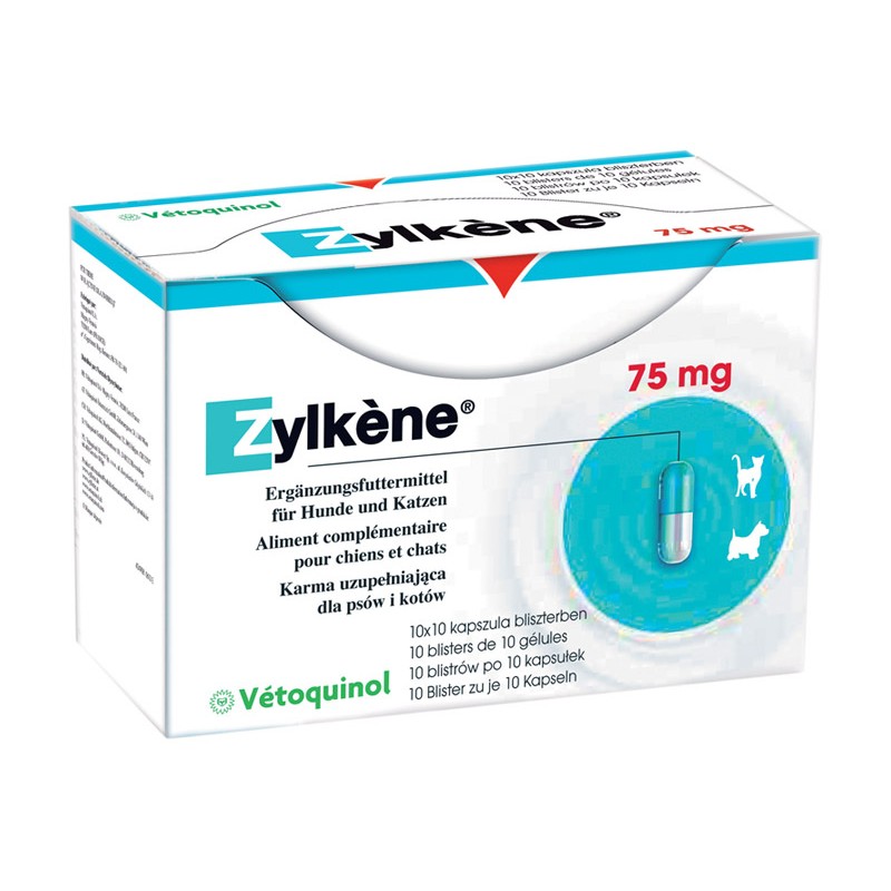 Zylkene 75 mg Vétoquinol - Vétorino