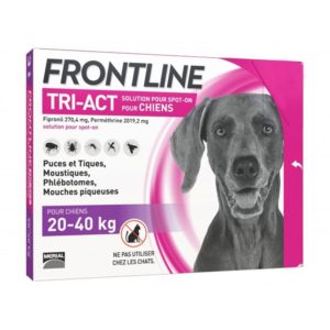 Frontline Tri-Act Chiens 20-40 kg