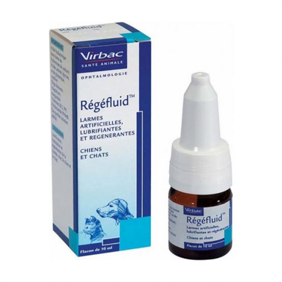 Larmes artificielles Regefluid Virbac chien et chat