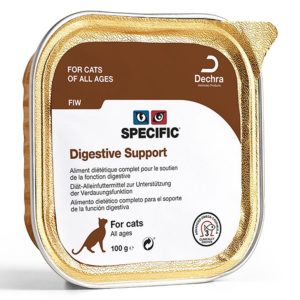 Pâtée FIW DIGESTIVE SUPPORT Chat 7x100g - Specific