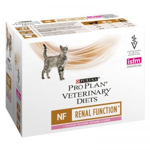 Pâtée NF RENAL FUNCTION SAUMON Chat 10x85g - Veterinary Diets
