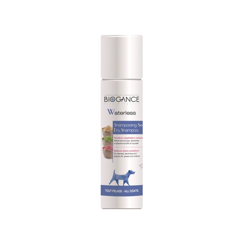 Shampooing sec WATERLESS Chien et Chat