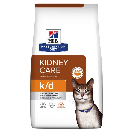 Hill's Prescription Diet Chat K/D Kidney Poulet