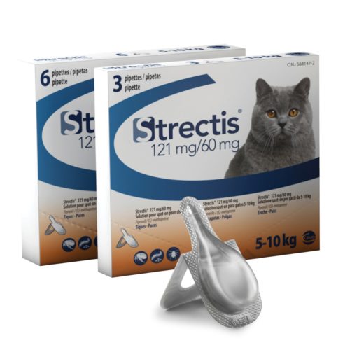 Strectis 121/60 mg SO Chat 5-10 kg