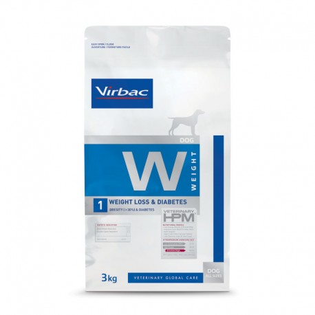 Croquettes virbac w1-weight-loss-diabetes-dog