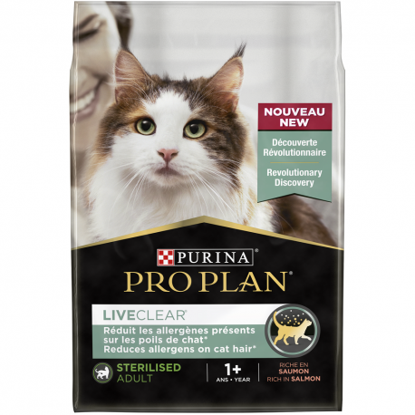 PROPLAN PURINA Cat Liveclear Sterilised Adult Saumon