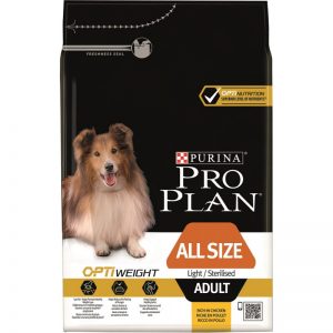Proplan Dog Optiweight All Size Light/Sterilised Poulet