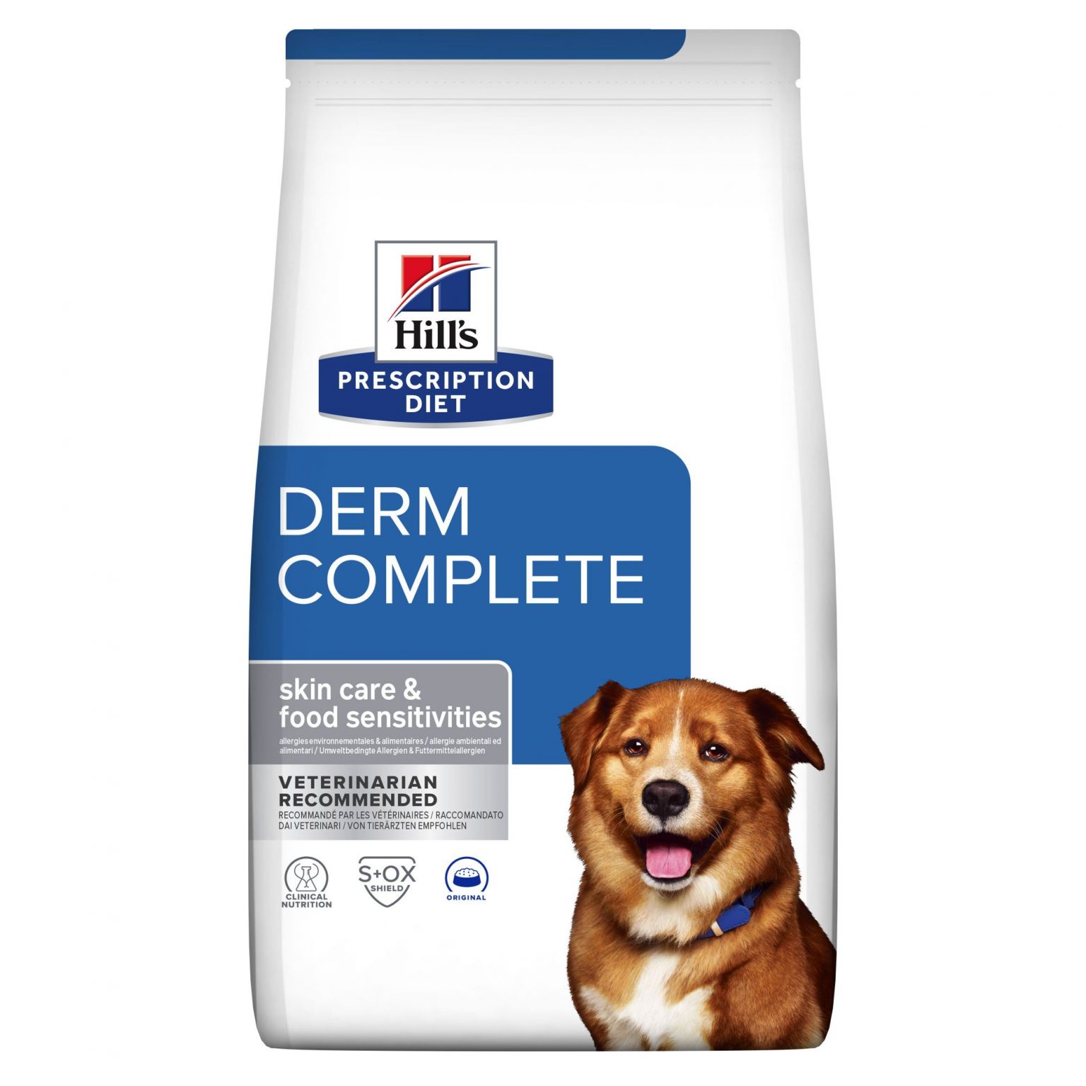 Prescription Diet (Hill's) Derm Complete Croquettes pour Chien Hill's Vétorino