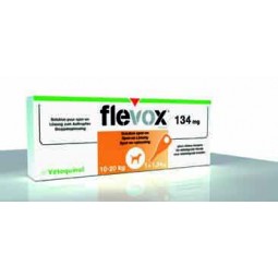 Flevox 134 mg Spot-on Chien 10-20 kg