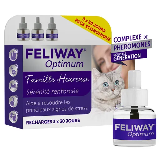 Feliway Optimum - Diffuseur & Recharger