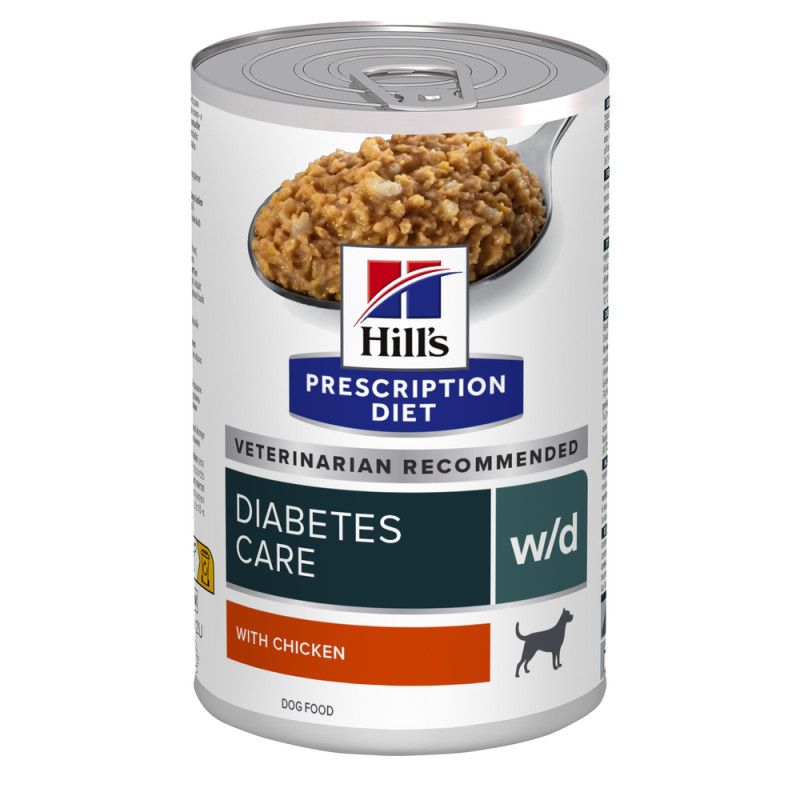 Chien w/d Diabetes Care au Poulet