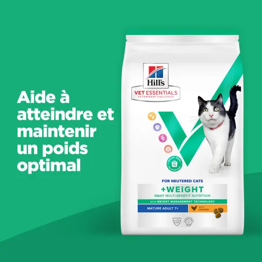Chat Multi-Benefit + Weight Mature Poulet