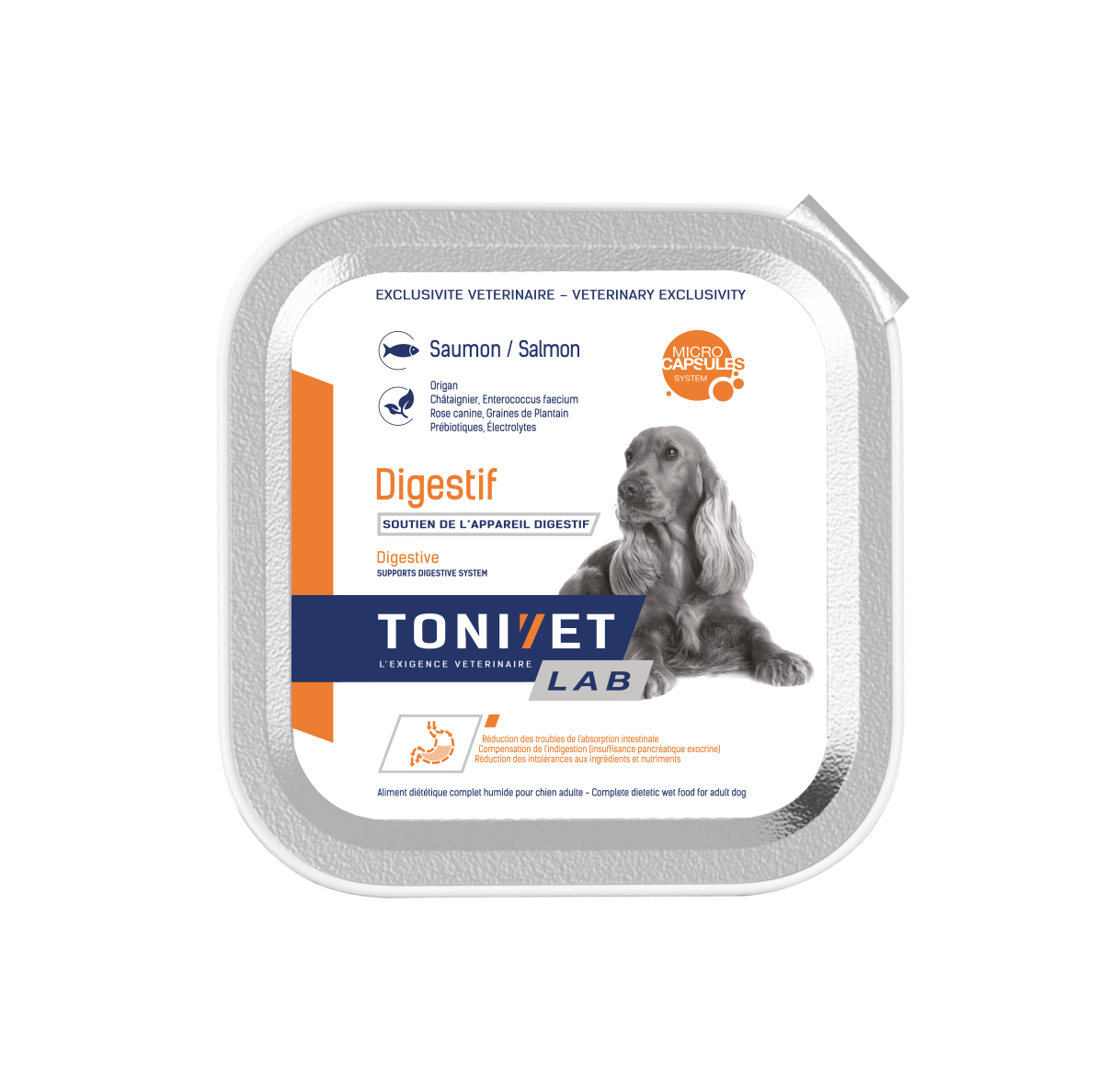 Chien Digestif Saumon Tonivet Vétorino