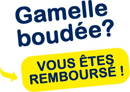 Garantie 100% satisfait ou remboursé